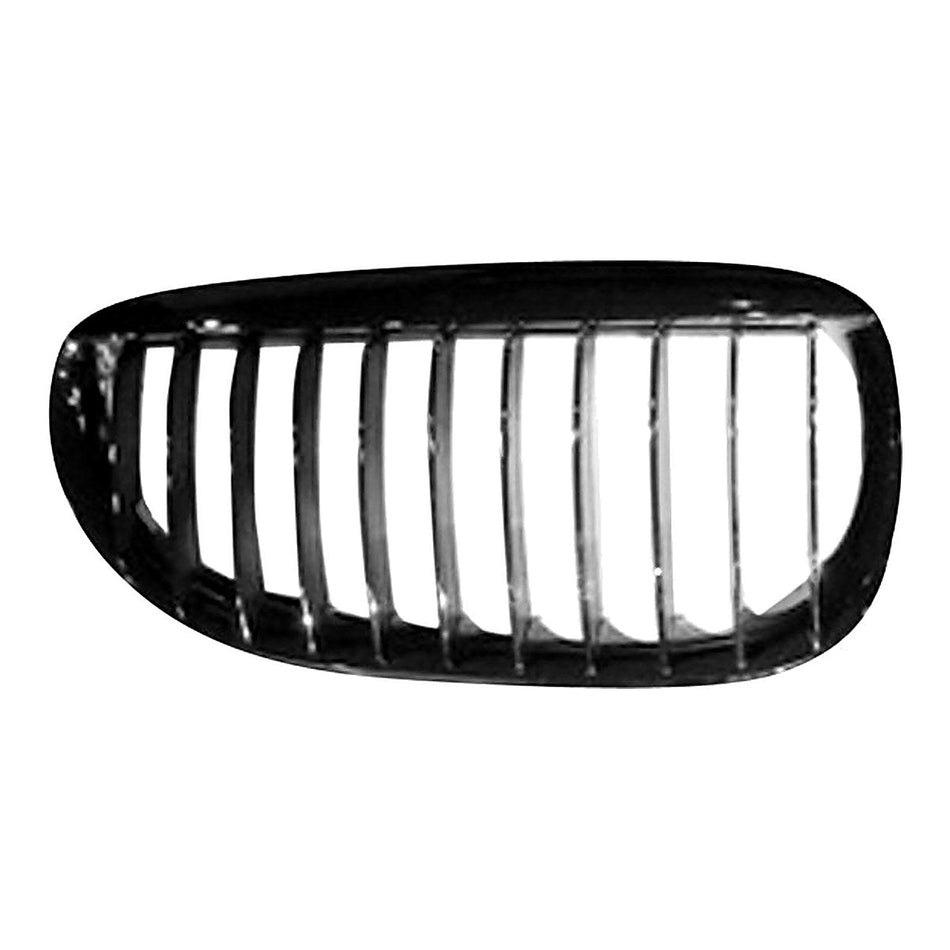 2004-2010 Bmw 6_Series Grille Passenger Side Chrome/Black – BM1200205