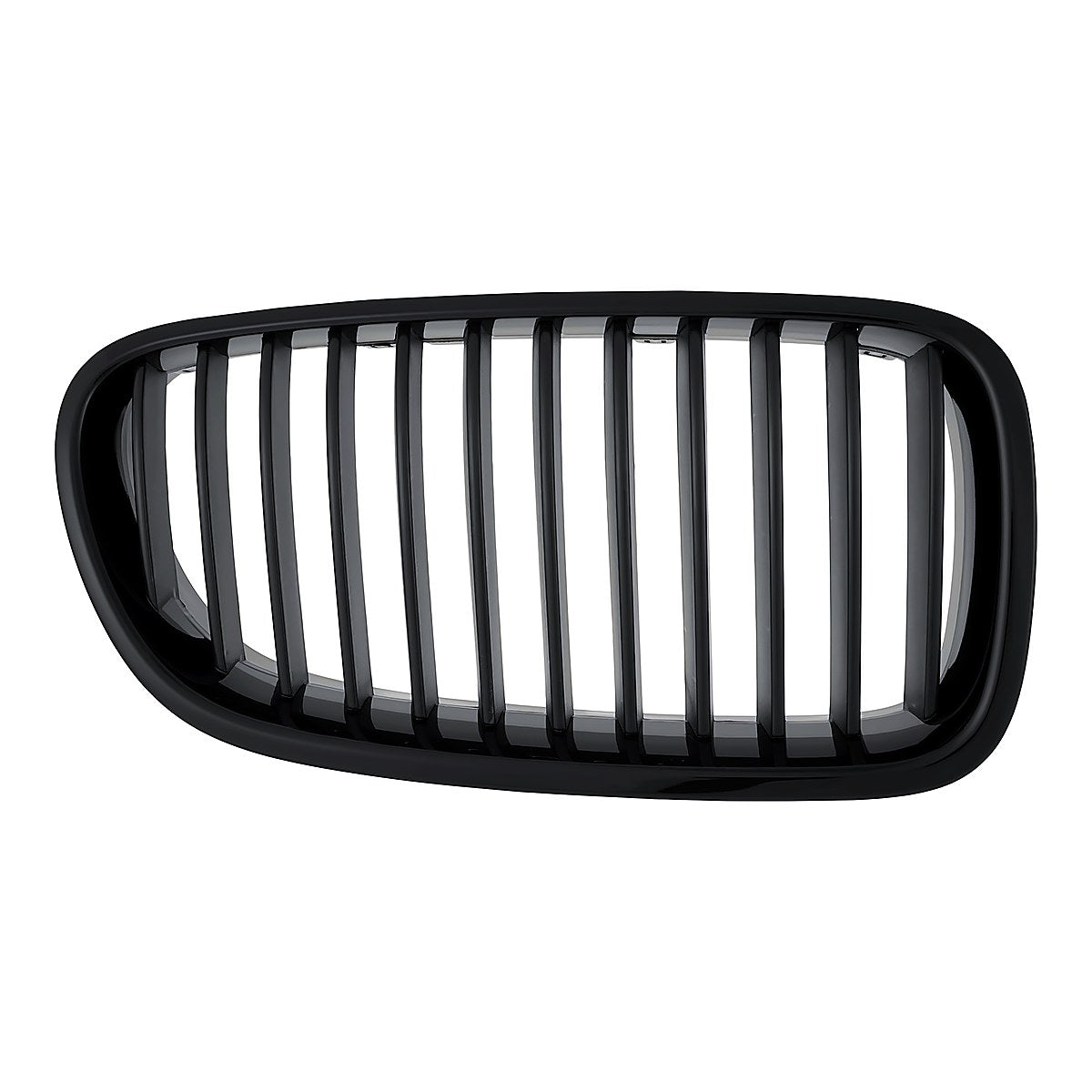 2011-2013 Bmw 5_Series Grille Passenger Side Primed Black – Front View (BM1200213)