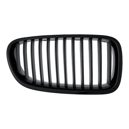 2011-2013 Bmw 5_Series Grille Passenger Side Primed Black – Front View (BM1200213)