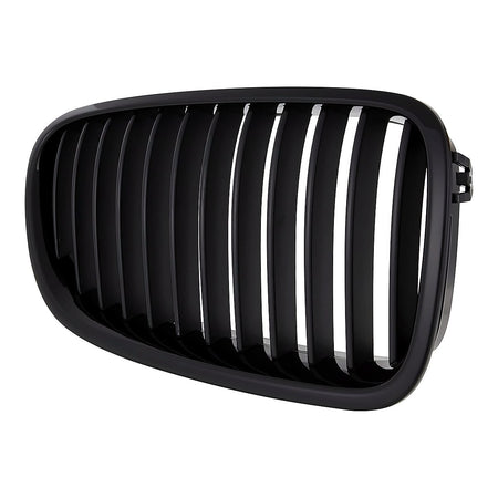 2011-2013 Bmw 5_Series Grille Passenger Side Primed Black – Side View (BM1200213)