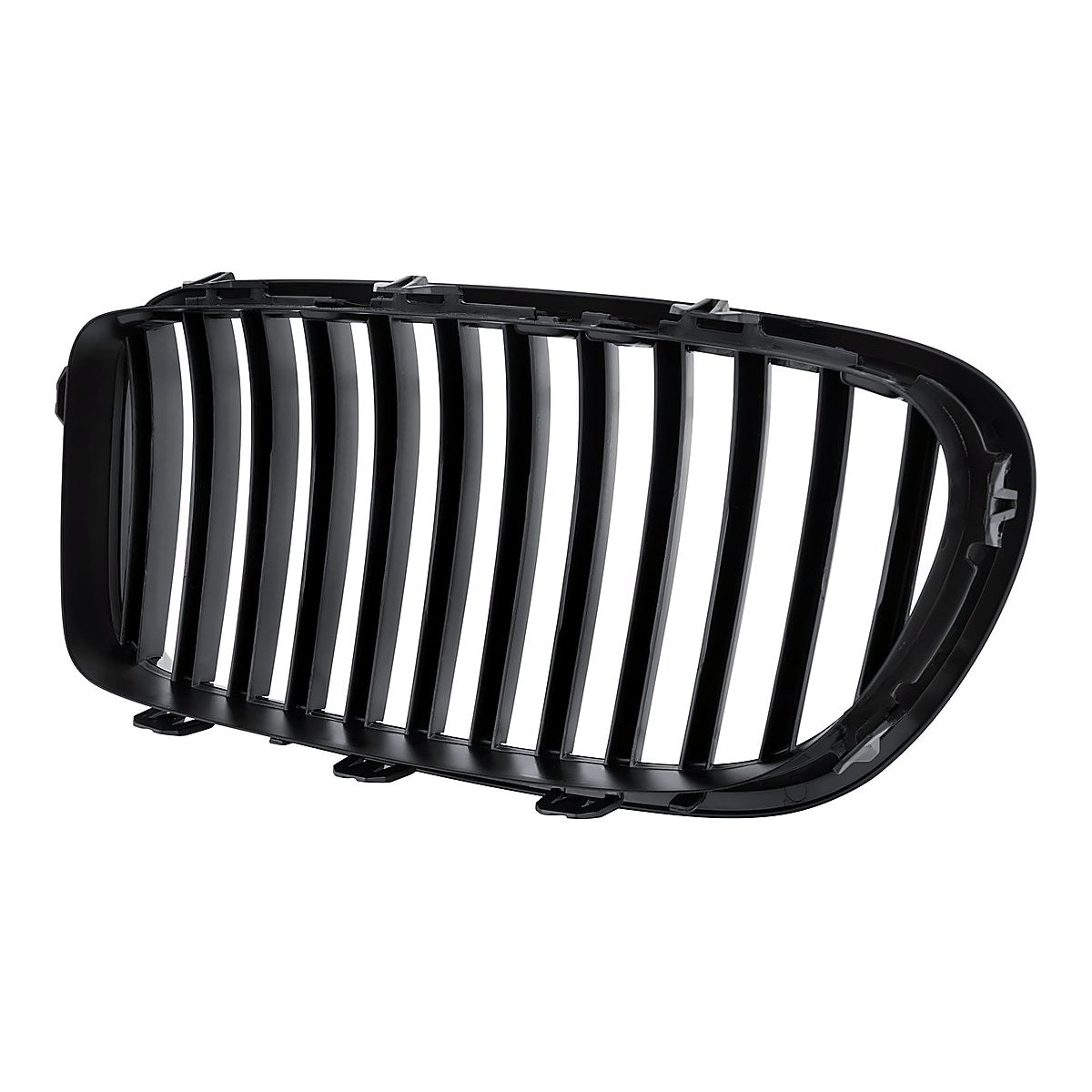 2011-2013 Bmw 5_Series Grille Passenger Side Primed Black – Back View (BM1200213)