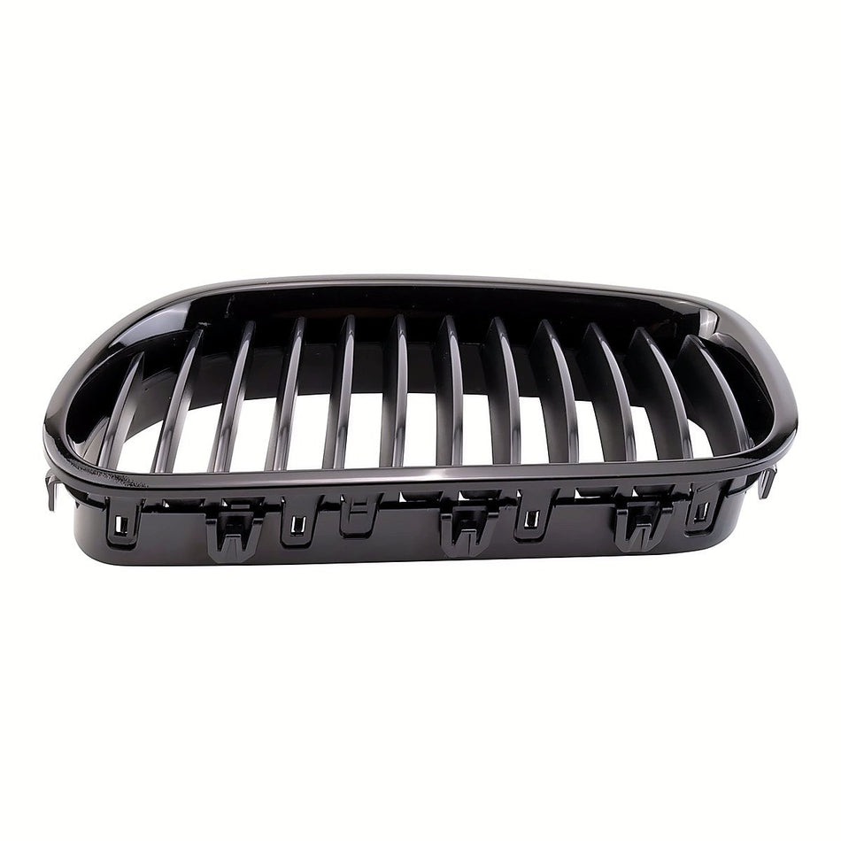 2011-2013 Bmw 5_Series Grille Driver Side Primed Black – Side View (BM1200214)