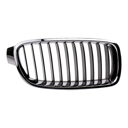 2012-2018 Bmw 3_Series_Sedan Grille Passenger Side Chrome/Black Std Model – BM1200231