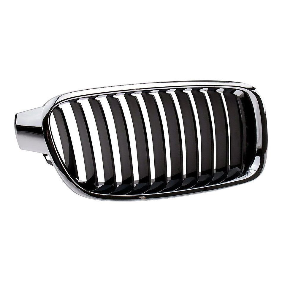 2014-2018 BMW 3 Series Wagon Grille Passenger Side - side angle, Part BM1200231