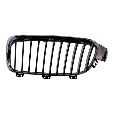 2012-2018 Bmw 3_Series_Sedan Grille Passenger Side Chrome/Black Luxury – Back View (BM1200233)