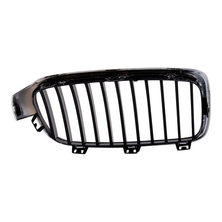 2012-2018 Bmw 3_Series_Sedan Grille Driver Side Chrome/Black Luxury – Back View (BM1200234)
