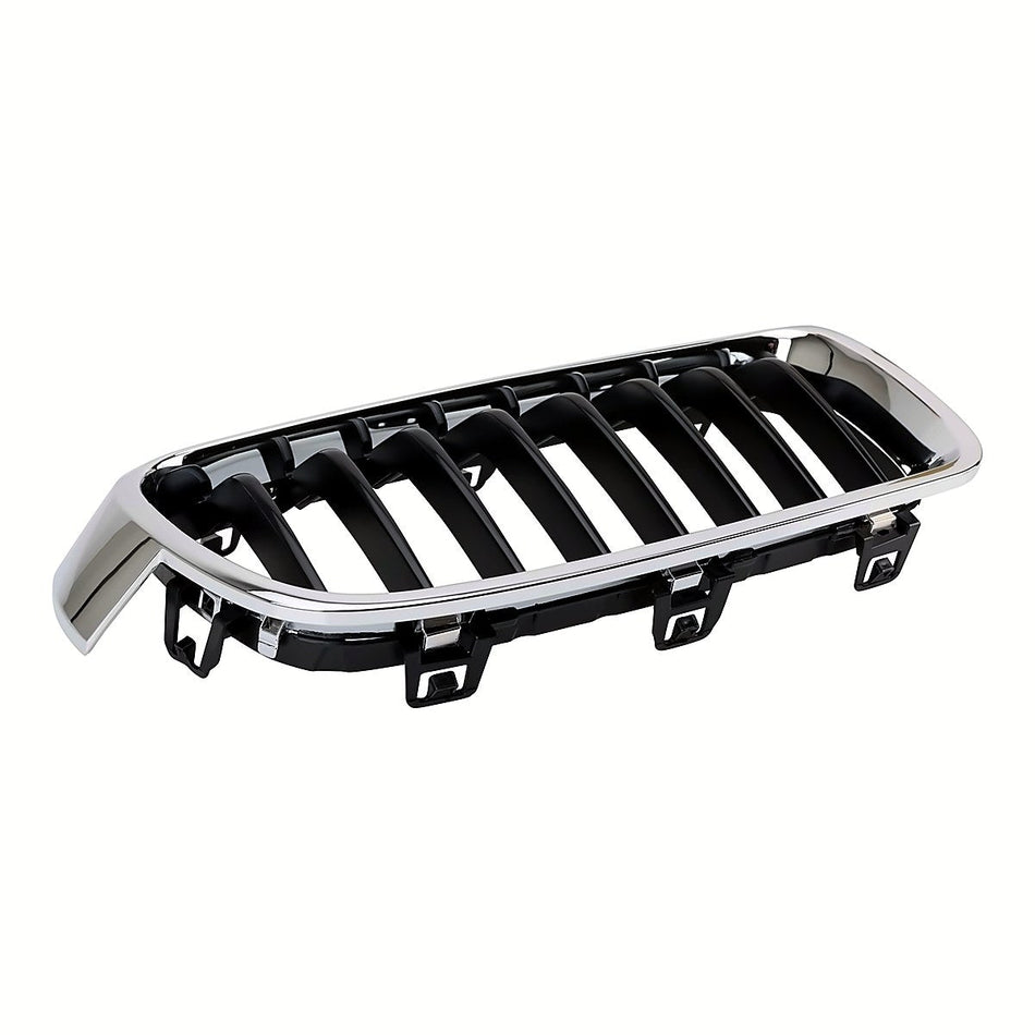 2012-2018 Bmw 3_Series_Sedan Grille Passenger Side Chrome/Black Sport – Side View (BM1200235)
