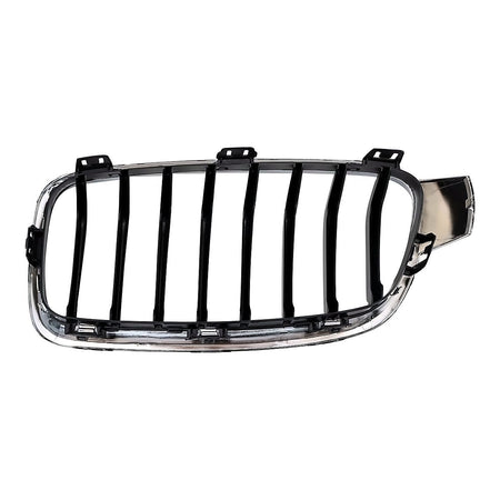 2012-2018 Bmw 3_Series_Sedan Grille Passenger Side Chrome/Black Sport – Back View (BM1200235)