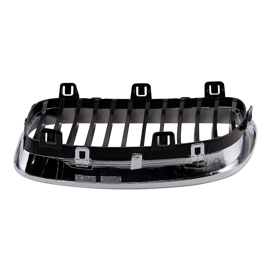 2008-2013 Bmw 1_Series Grille Passenger Side Chrome/Black Cpe/Conv – Side View (BM1200237)