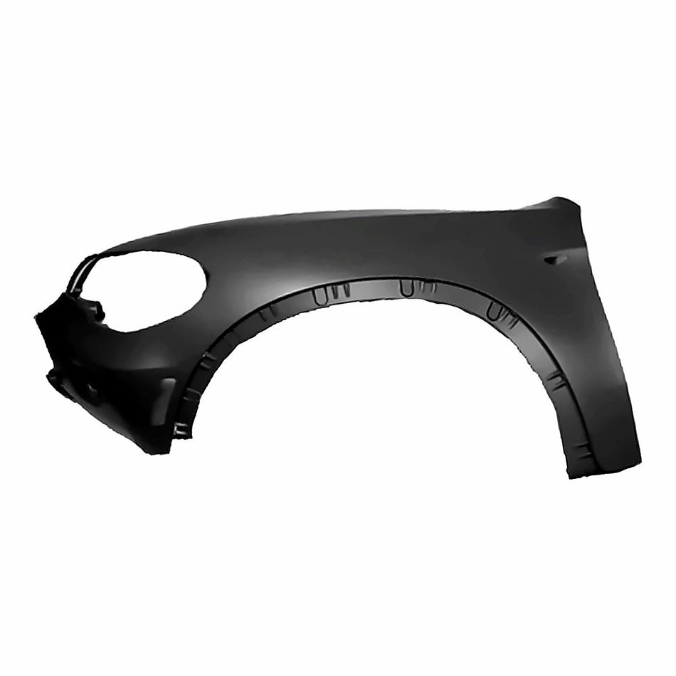 2007-2010 Bmw X5 Fender Front Driver Side With Side Lamp Hole Without Headlight Washer Hole – Front View (BM1240145)