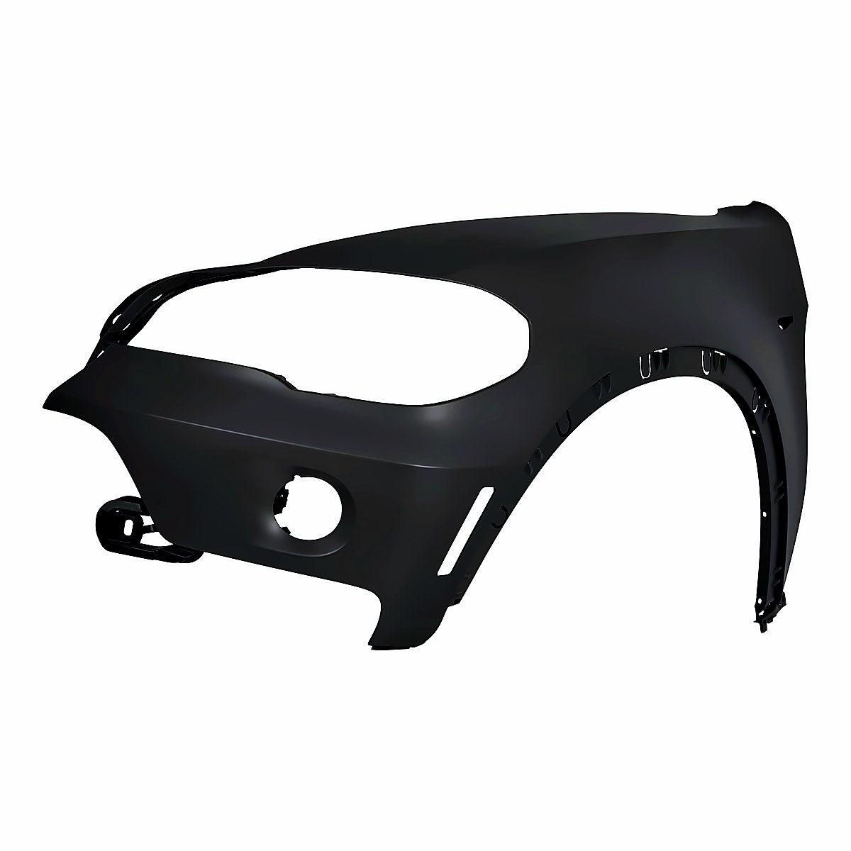 2007-2010 Bmw X5 Fender Front Driver Side With Side Lamp Hole Without Headlight Washer Hole – Side View (BM1240145)