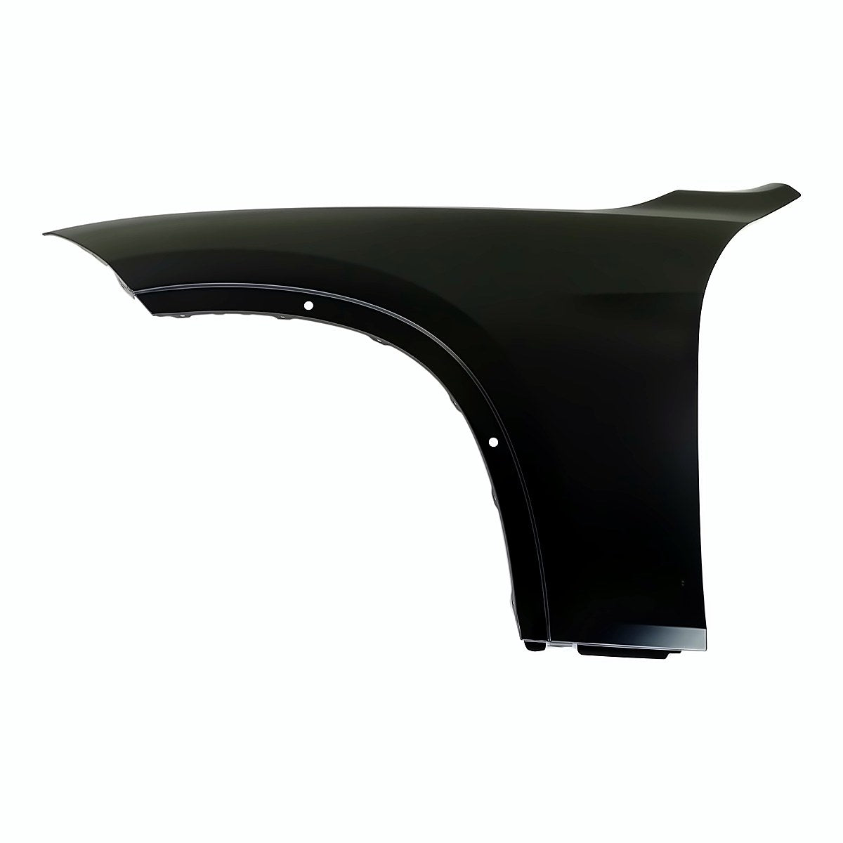 2013-2015 Bmw X1 Fender Front Driver Side Without Side Lamp Hole Steel – Front View (BM1240163)