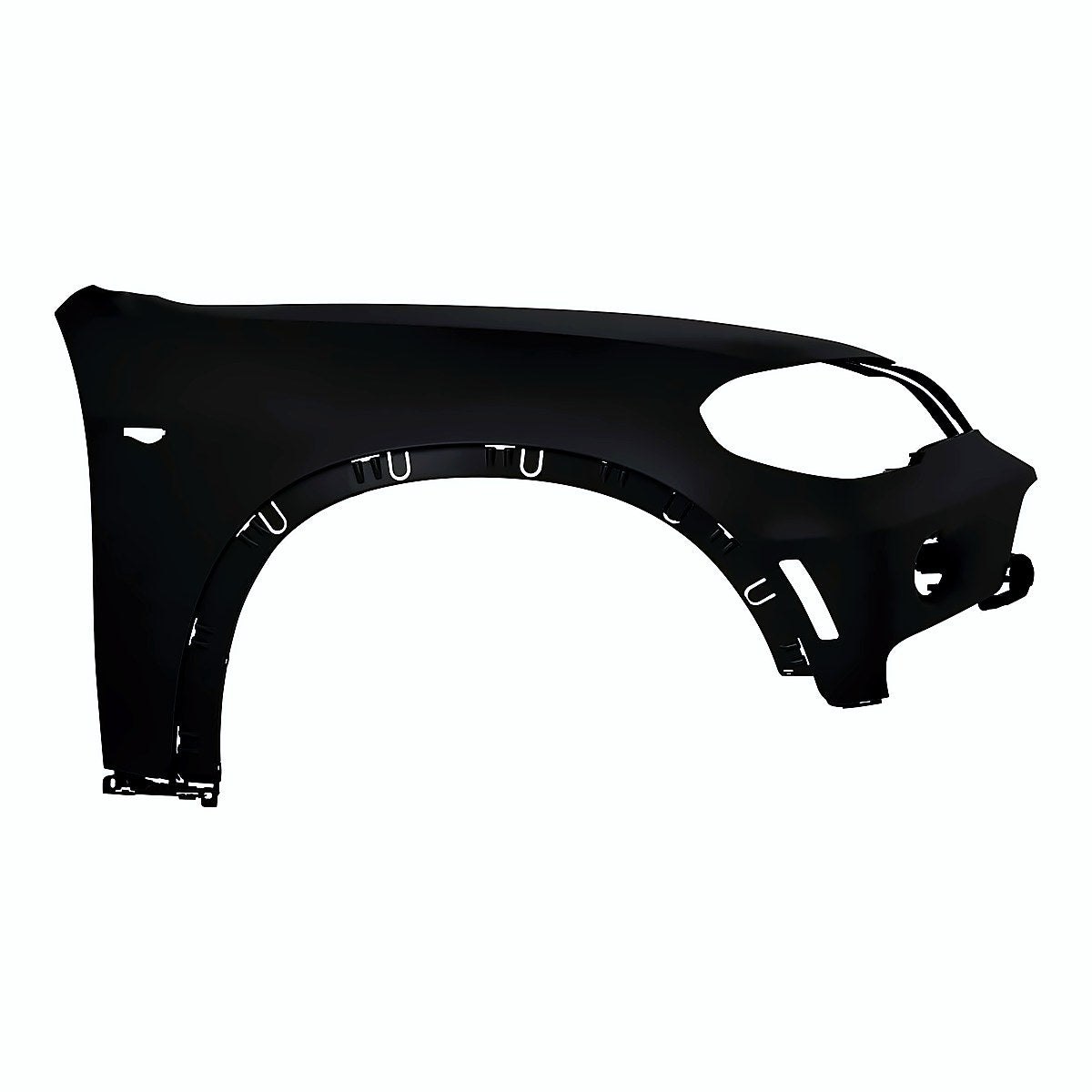 2007-2010 Bmw X5 Fender Front Passenger Side With Side Lamp Hole Without Headlight Washer Hole – Front View (BM1241145)