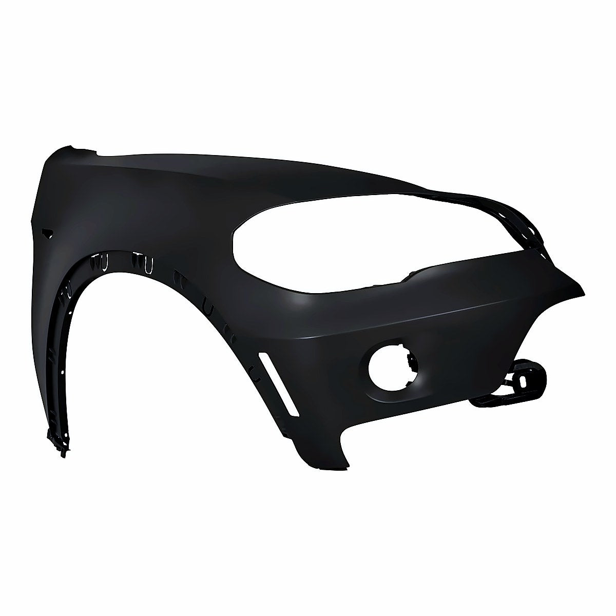 2007-2010 Bmw X5 Fender Front Passenger Side With Side Lamp Hole Without Headlight Washer Hole – Side View (BM1241145)