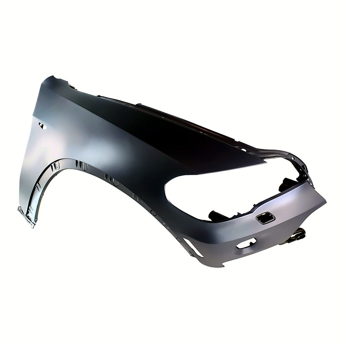 2007-2010 Bmw X5 Fender Front Passenger Side With Side Lamp Hole With Headlight Washer Hole – Side View (BM1241146)