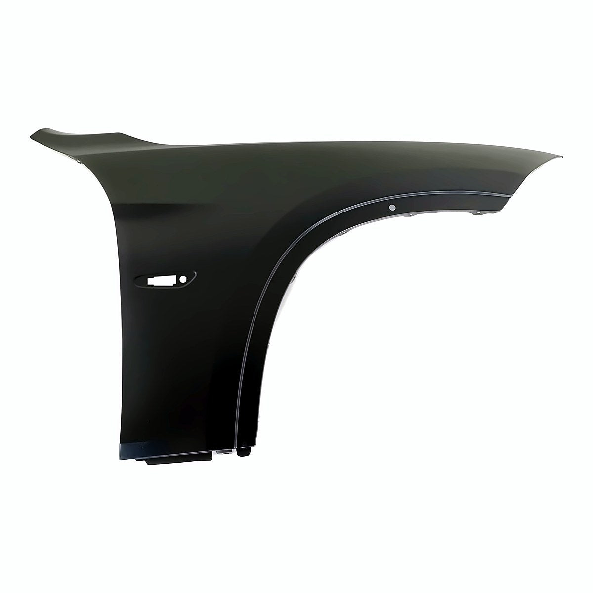 2012 Bmw X1 Fender Front Passenger Side With Side Lamp Hole Steel – Front View (BM1241162)