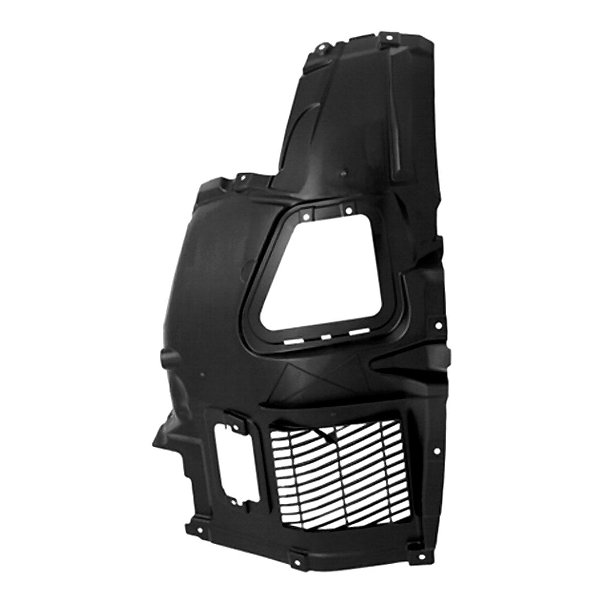 2011-2016 Bmw 5_Series Fender Liner Driver Side Front Half Of Two Pcs – Back View (BM1248123)