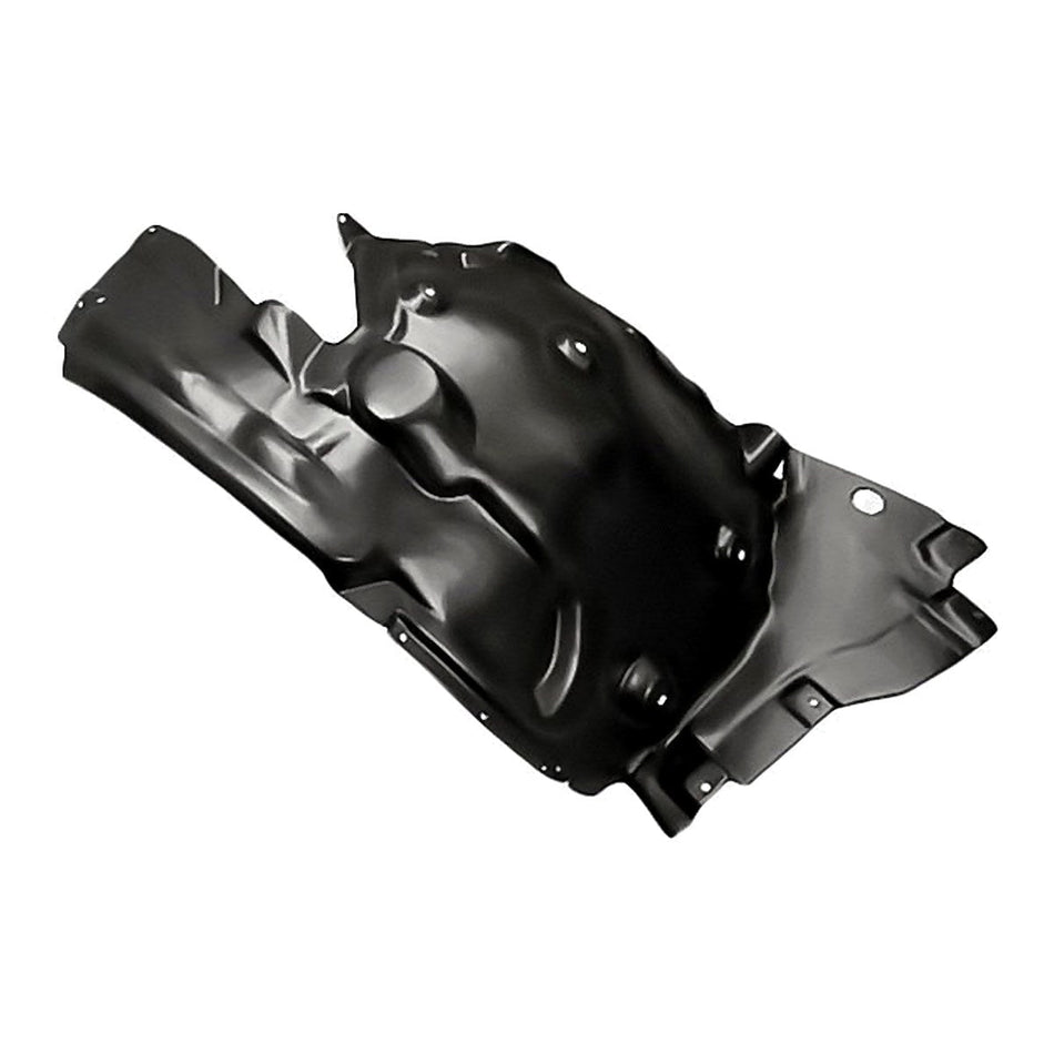 2011-2016 Bmw 5_Series Fender Liner Driver Side Front Rear Half Of Two Pcs – Front View (BM1248124)