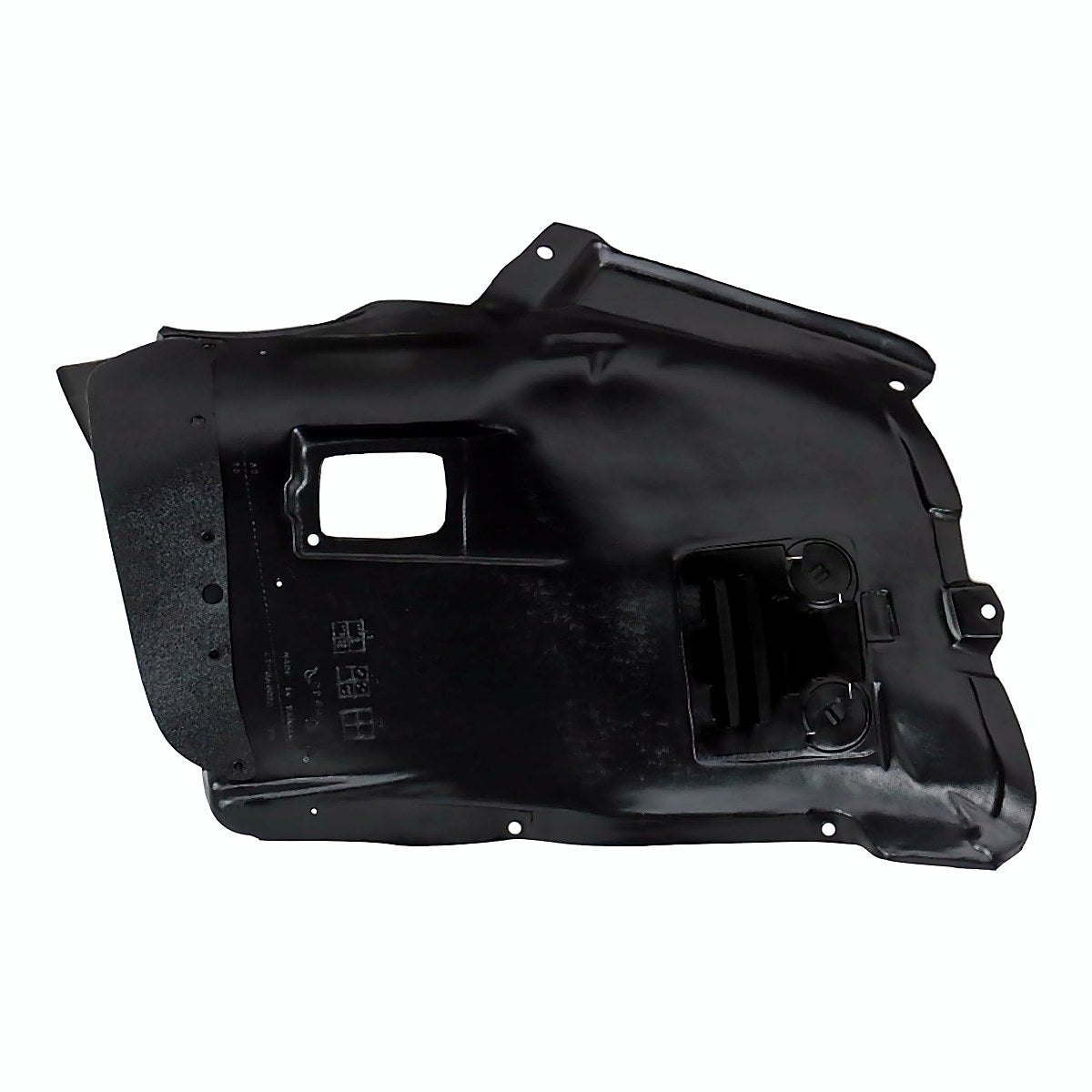 2017-2023 Bmw 5_Series Fender Liner Front Driver Side Forward – Back View (BM1248157)