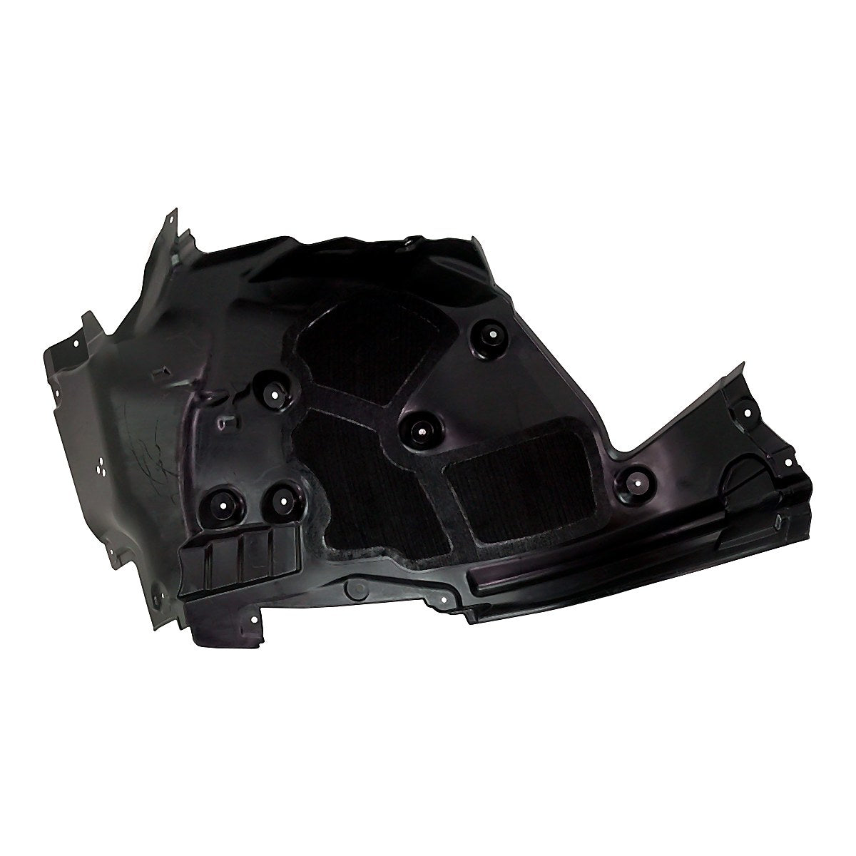 2017-2023 Bmw 5_Series Fender Liner Front Driver Side Rearward – Back View (BM1248158)