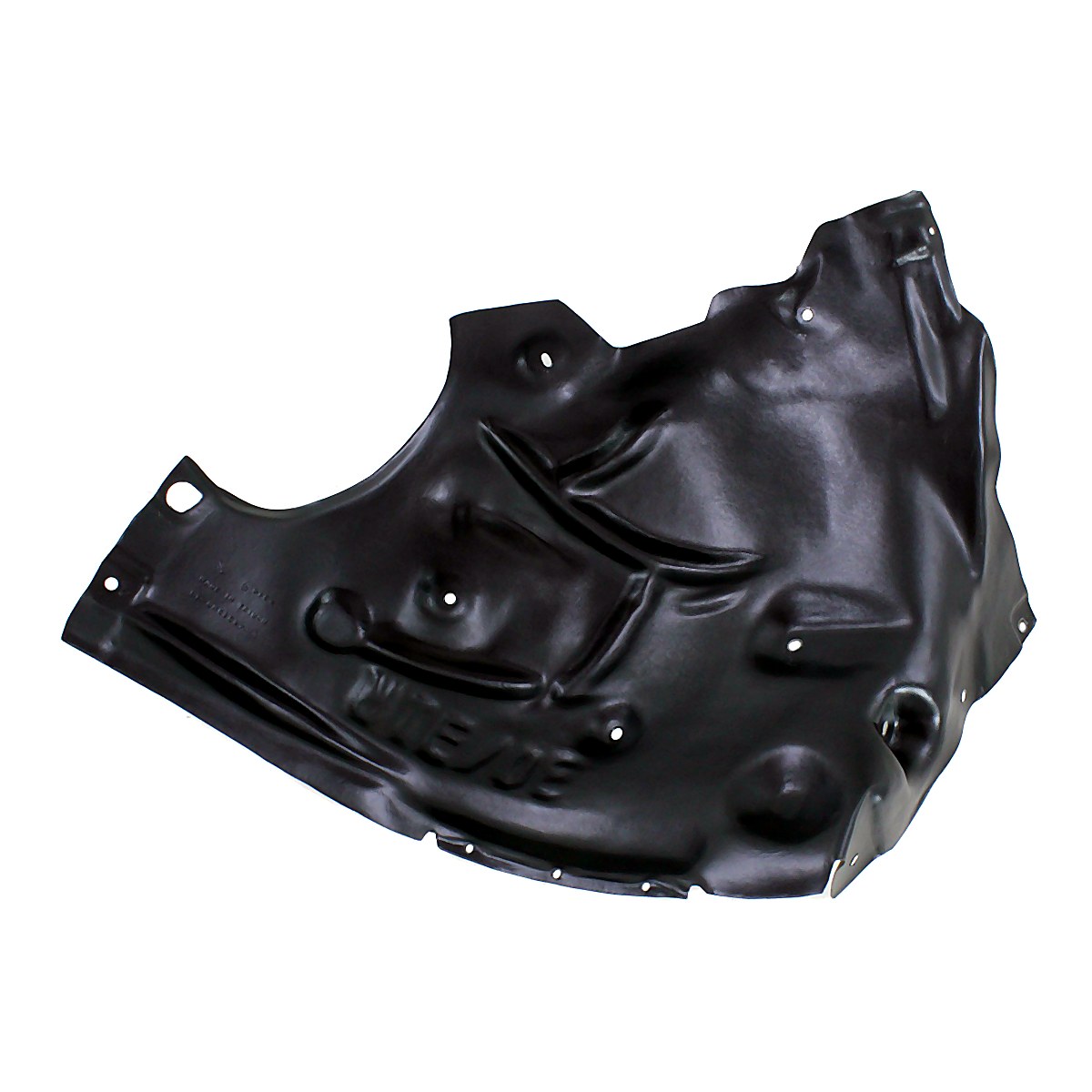 2012-2015 Bmw 3_Series_Sedan Fender Liner Passenger Side (Rear Section) – Back View (BM1249132)