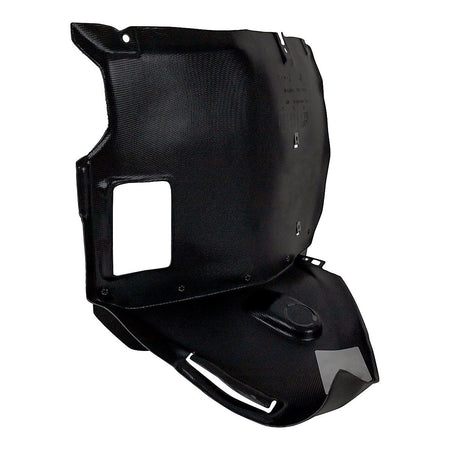 2000-2006 BMW 3 Series Wagon Fender Liner Front Driver Side - side angle, Part BM1250106
