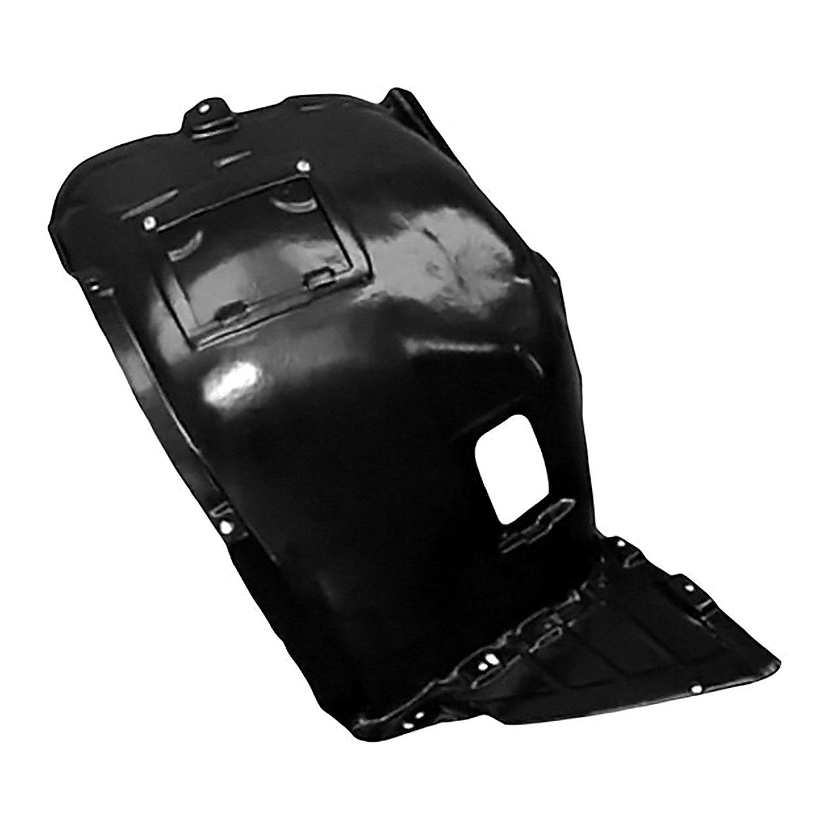 2006-2011 Bmw 3_Series_Sedan Fender Liner Driver Side Rear Half – Back View (BM1250110)