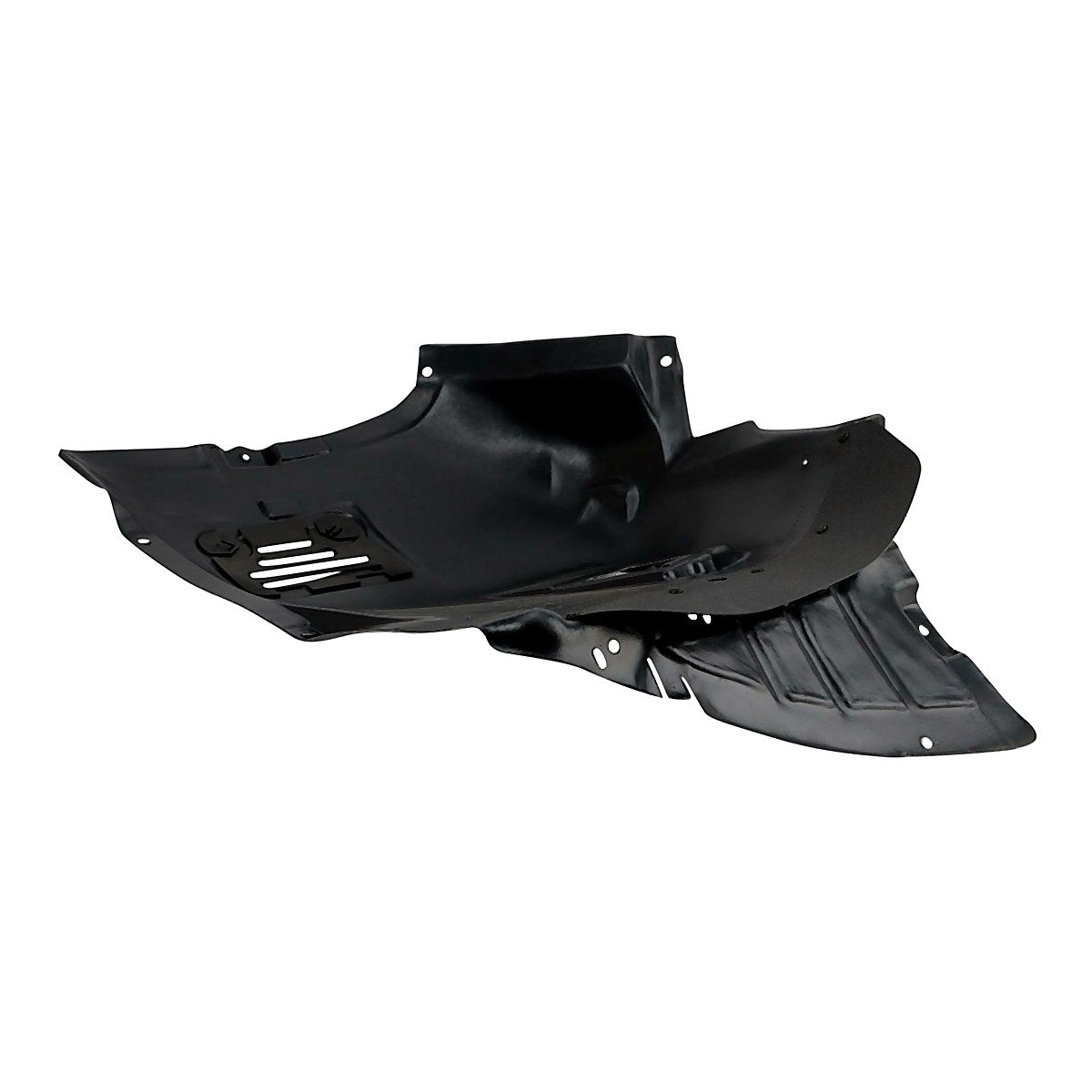 2006-2011 Bmw 3_Series_Sedan Fender Liner Driver Side Without M Sport Pkg (Front Section) – Back View (BM1250114)