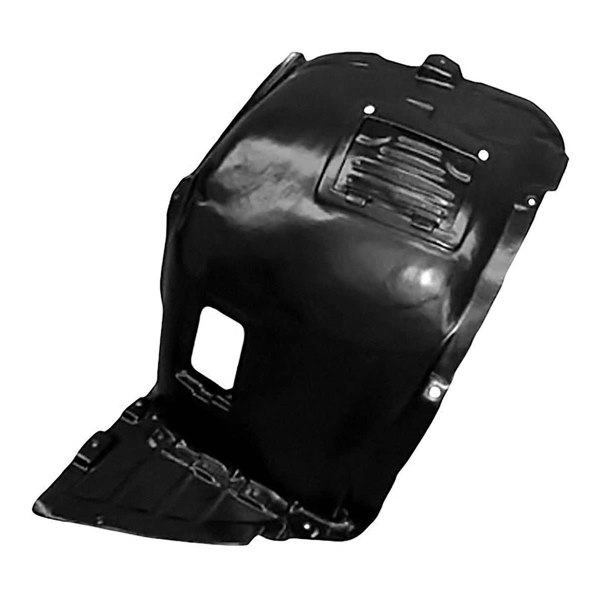 2006-2011 Bmw 3_Series_Sedan Fender Liner Passenger Side Rear Half – Back View (BM1251110)
