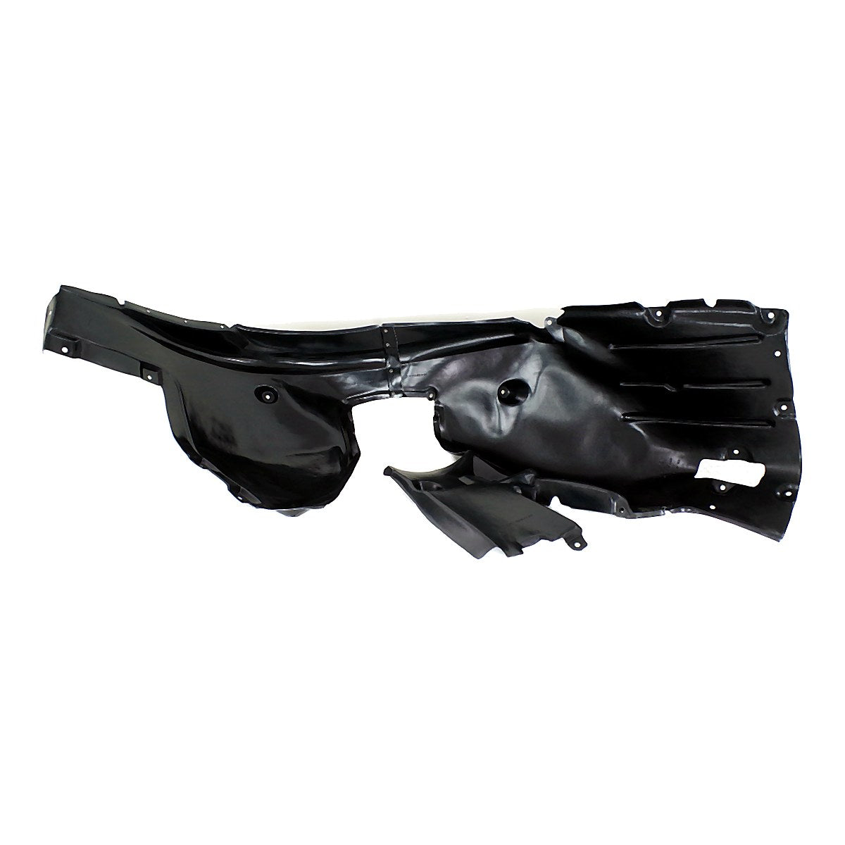 2004-2007 Bmw 5_Series Fender Liner Passenger Side – Side View (BM1251111)