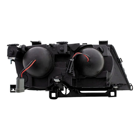 2002-2005 Bmw 3_Series_Sedan Headlight Driver Side Halogen Black – Back View (BM2502122)