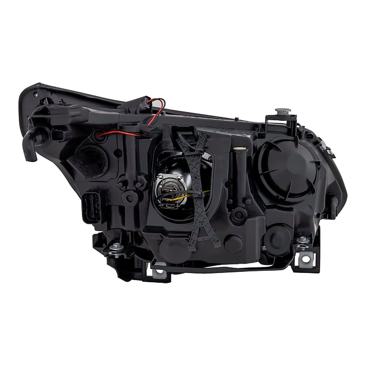 2008-2010 Bmw 5_Series Headlight Driver Side Halogen – Back View (BM2502142)