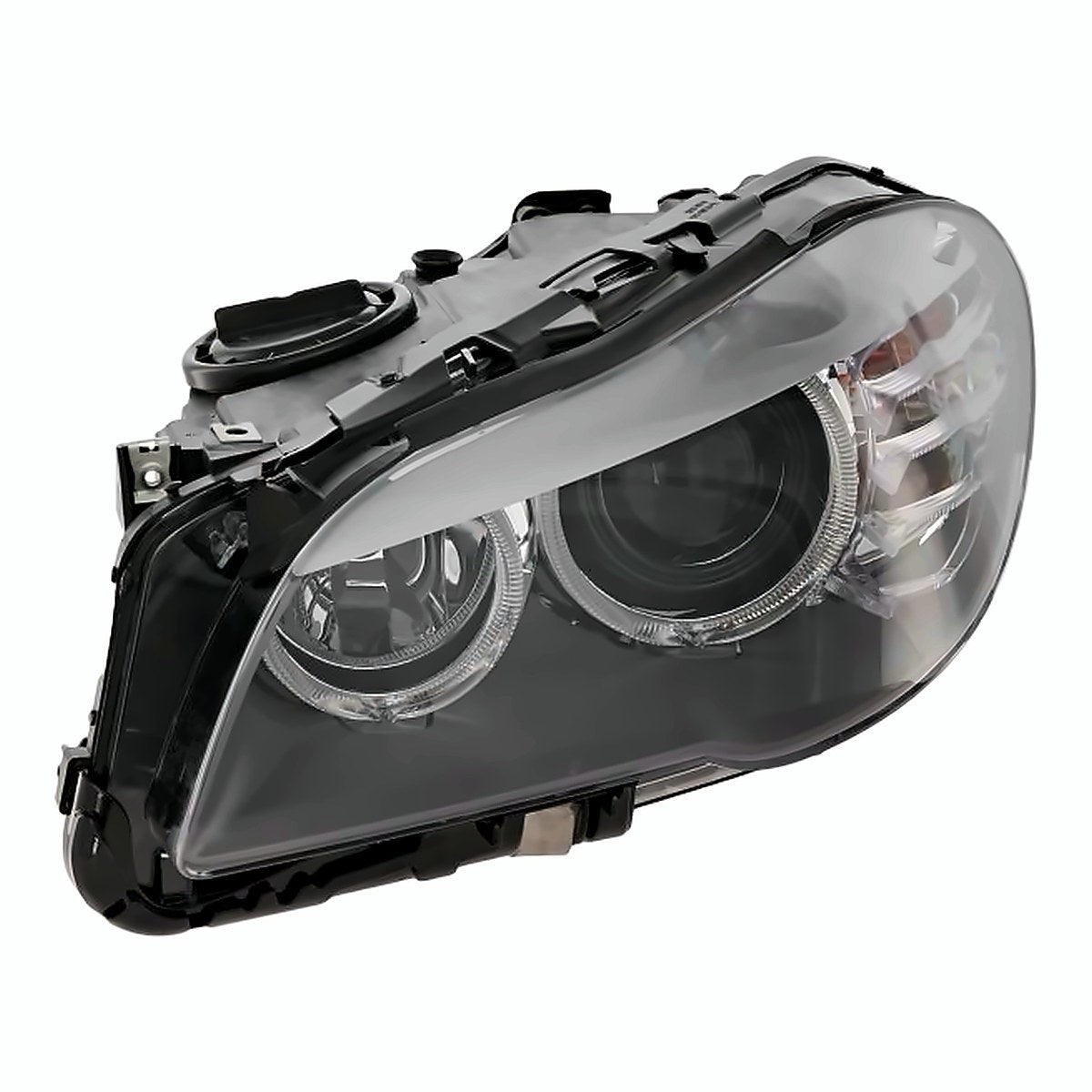 2011-2013 Bmw 5_Series Headlight Driver Side Without Auto Adjust – Side View (BM2502174)