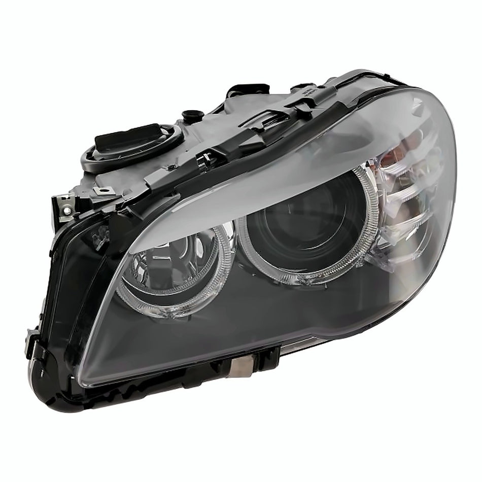 2011-2013 Bmw 5_Series Headlight Driver Side Without Auto Adjust – Side View (BM2502174)