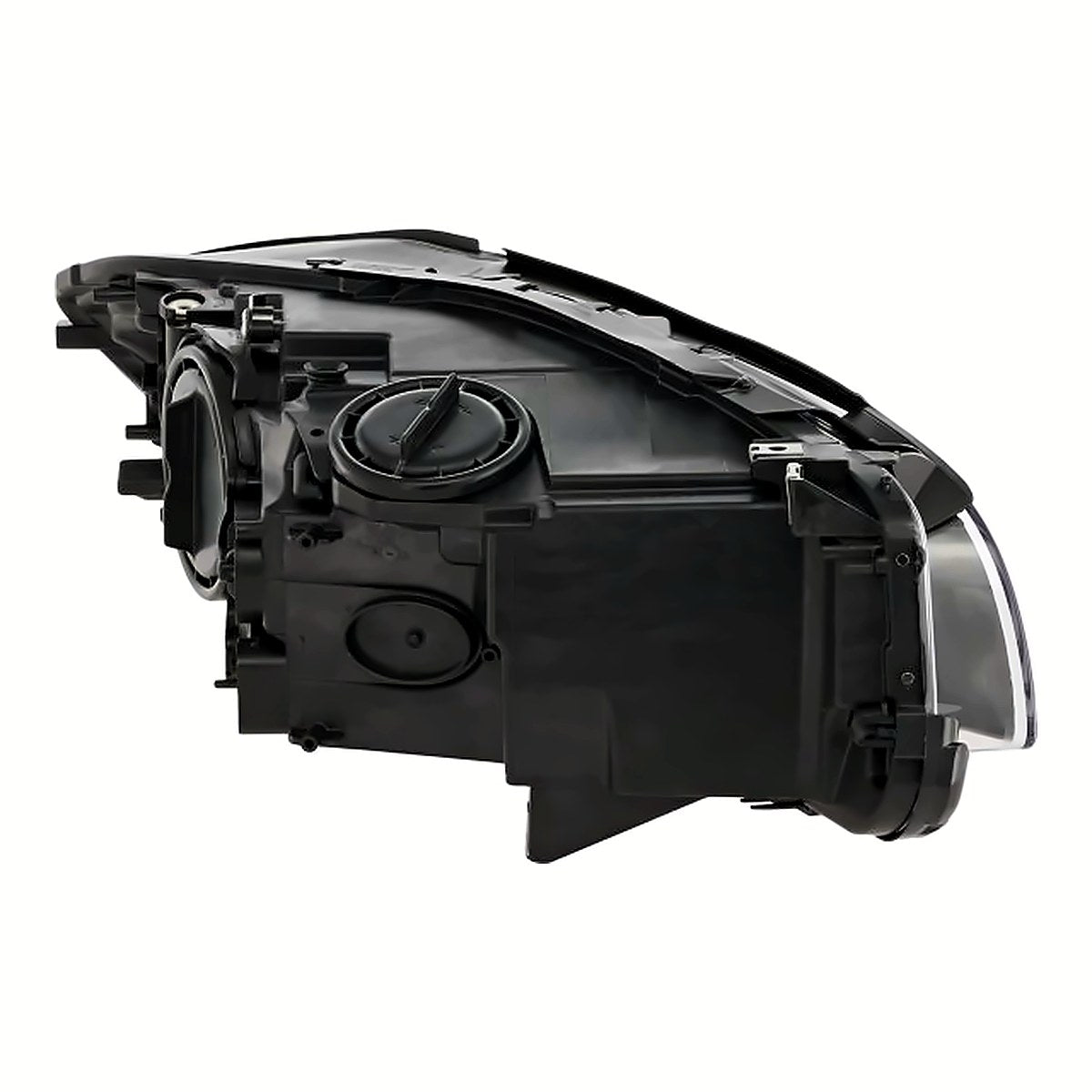 2011-2013 Bmw 5_Series Headlight Driver Side Without Auto Adjust – Installed View (BM2502174)
