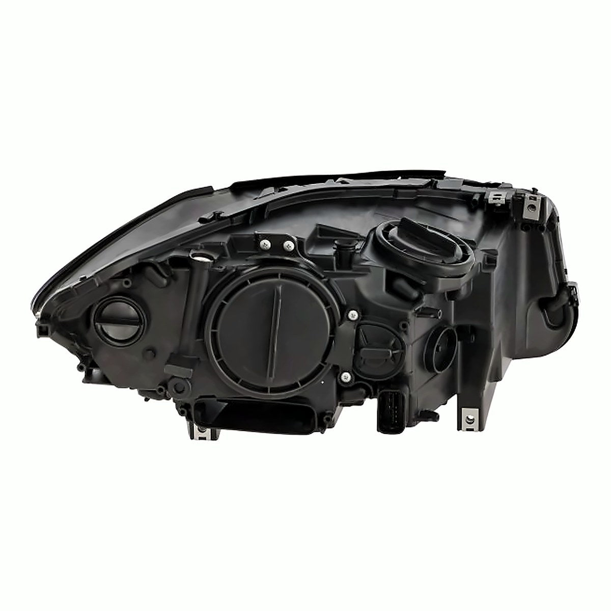 2011-2013 Bmw 5_Series Headlight Driver Side Without Auto Adjust – Installed View (BM2502174)