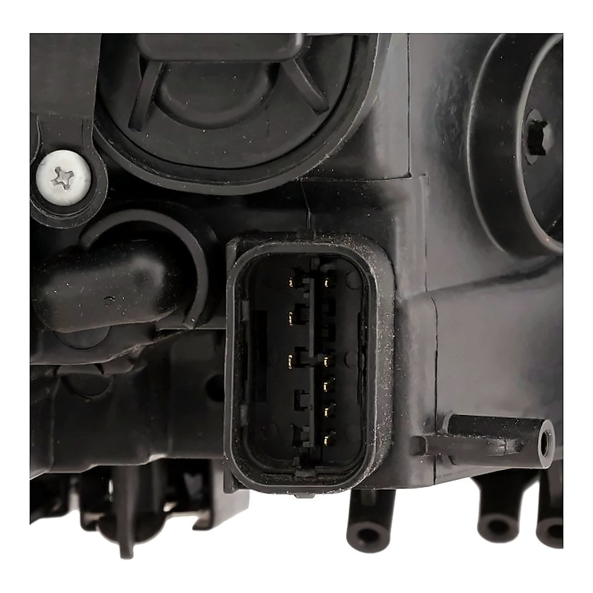 2011-2013 Bmw 5_Series Headlight Driver Side Without Auto Adjust – Back View (BM2502174)