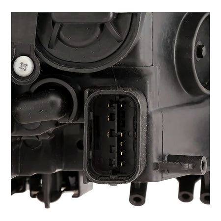 2011-2013 Bmw 5_Series Headlight Driver Side Without Auto Adjust – Back View (BM2502174)
