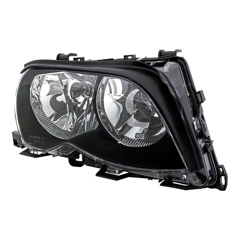 2002-2005 BMW 3 Series Wagon Headlight Passenger Side - side angle, Part BM2503122