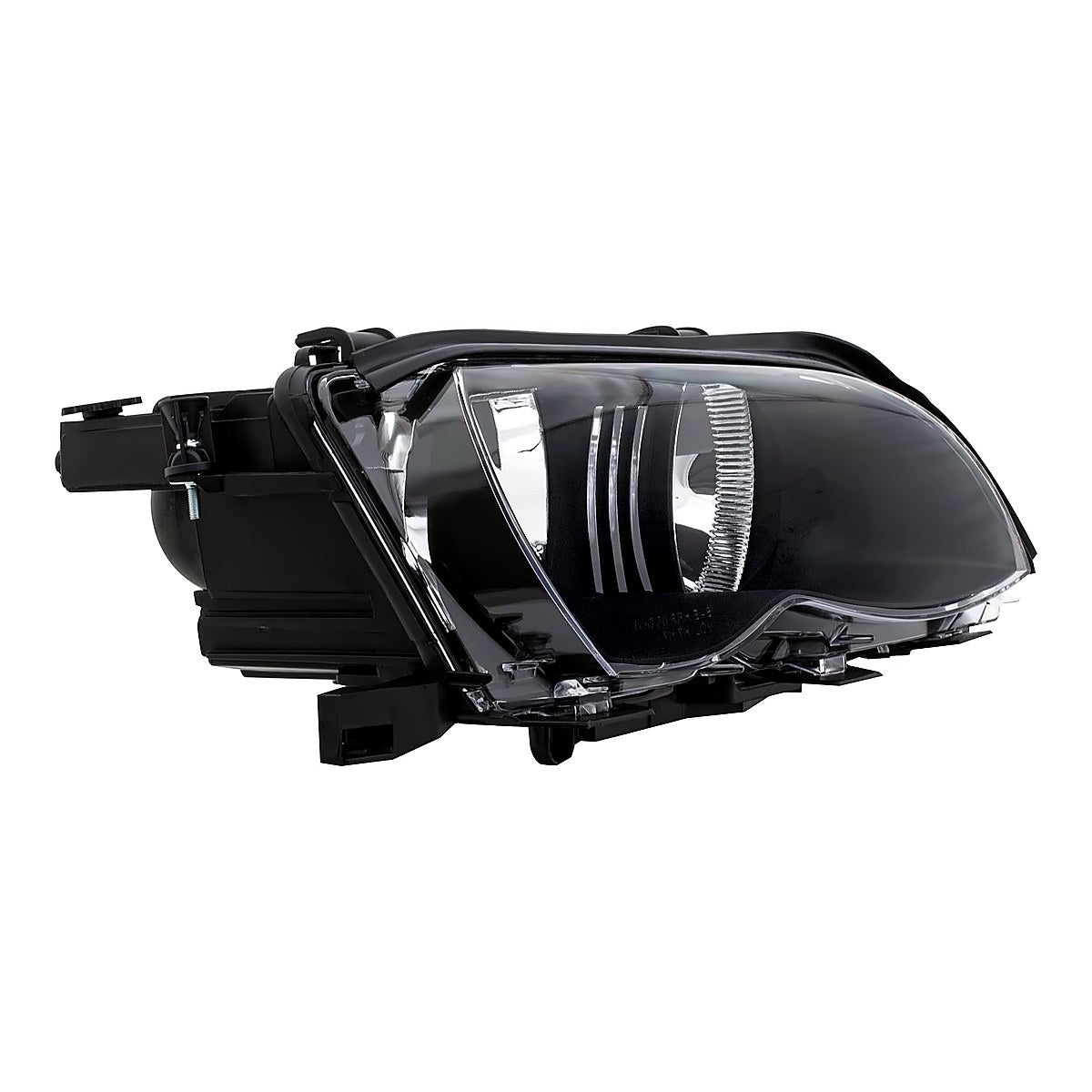 2002-2005 Bmw 3_Series_Sedan Headlight Passenger Side Halogen Black – Detail View (BM2503122)