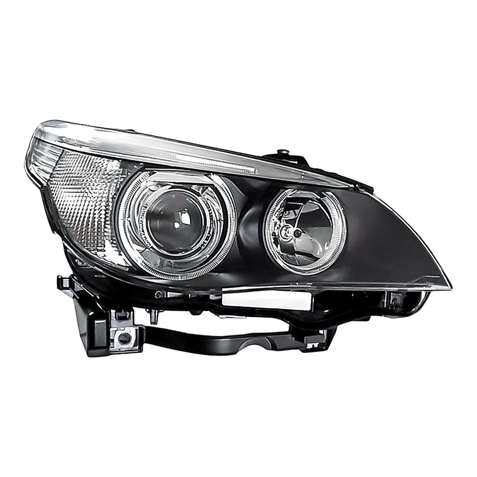2004-2007 Bmw 5_Series Headlight Passenger Side Hid Without Auto Adjust – Front View (BM2503125)