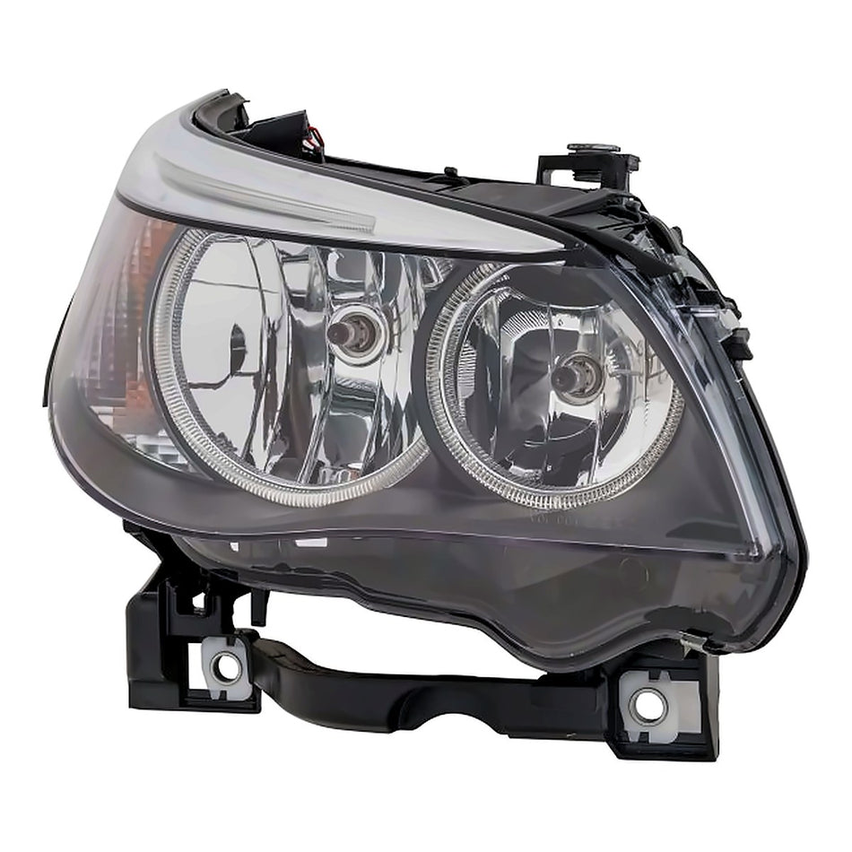 2004-2007 Bmw 5_Series Headlight Passenger Side Halogen – Side View (BM2503133)
