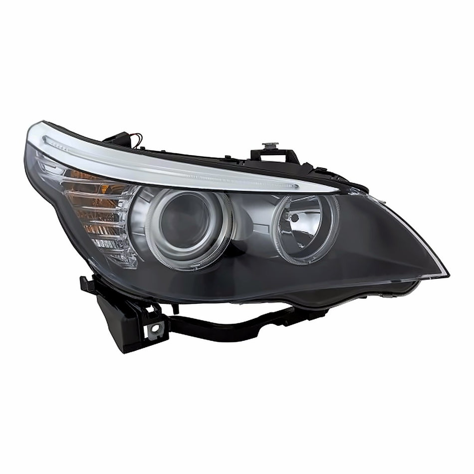 2008-2010 Bmw 5_Series Headlight Passenger Side Halogen – Front View (BM2503142)