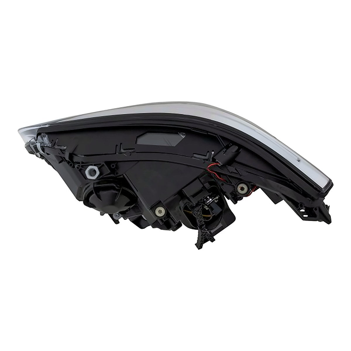2008-2010 Bmw 5_Series Headlight Passenger Side Halogen – Detail View (BM2503142)