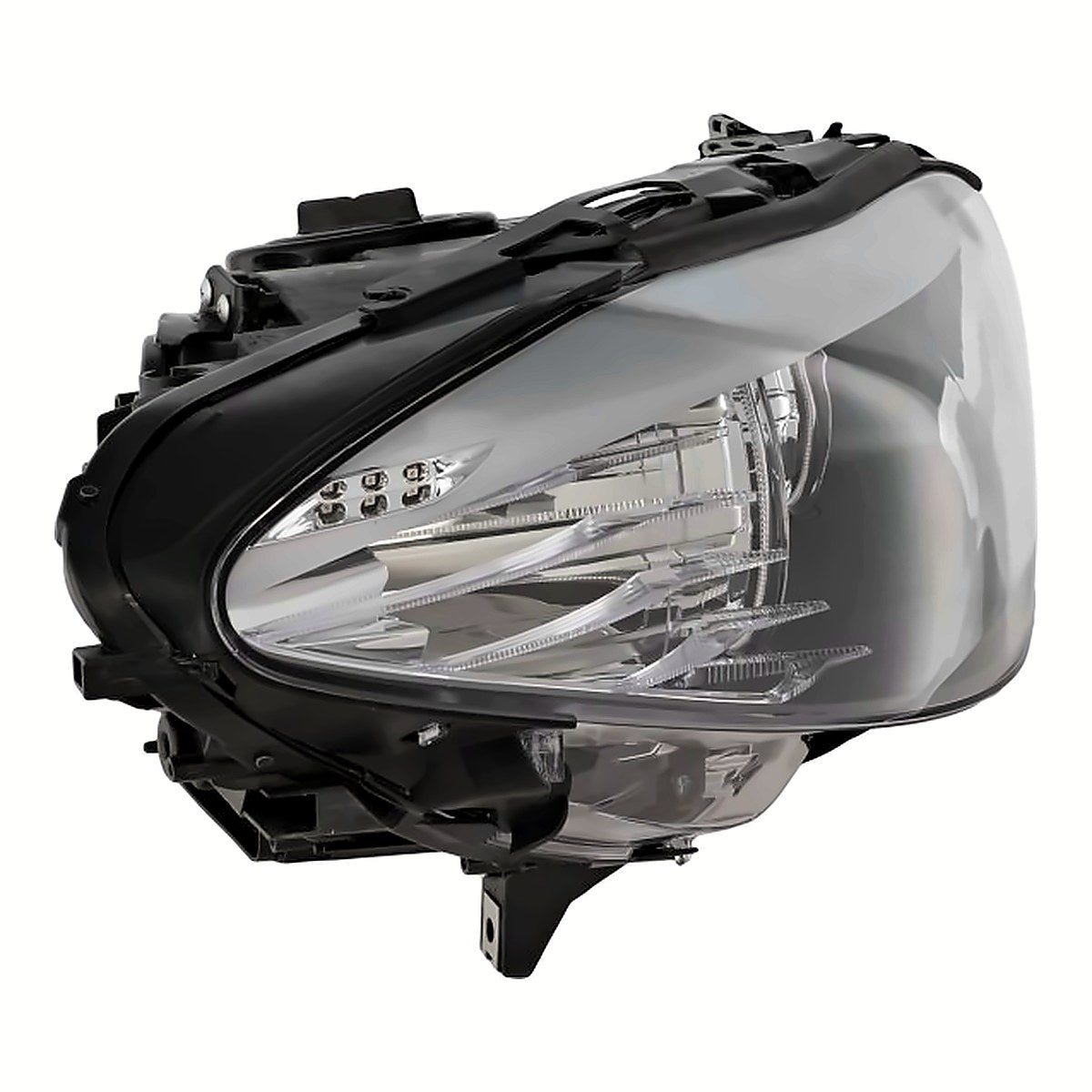2011-2013 Bmw 5_Series Headlight Passenger Side Without Auto Adjust – Angle View (BM2503174)