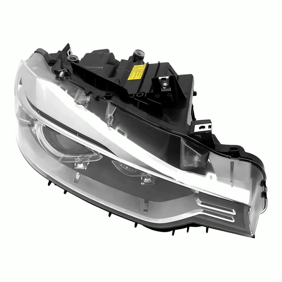 2012-2015 Bmw 3_Series_Sedan Headlight Passenger Side Xenon Without Adaptive Lamps – Side View (BM2503181)