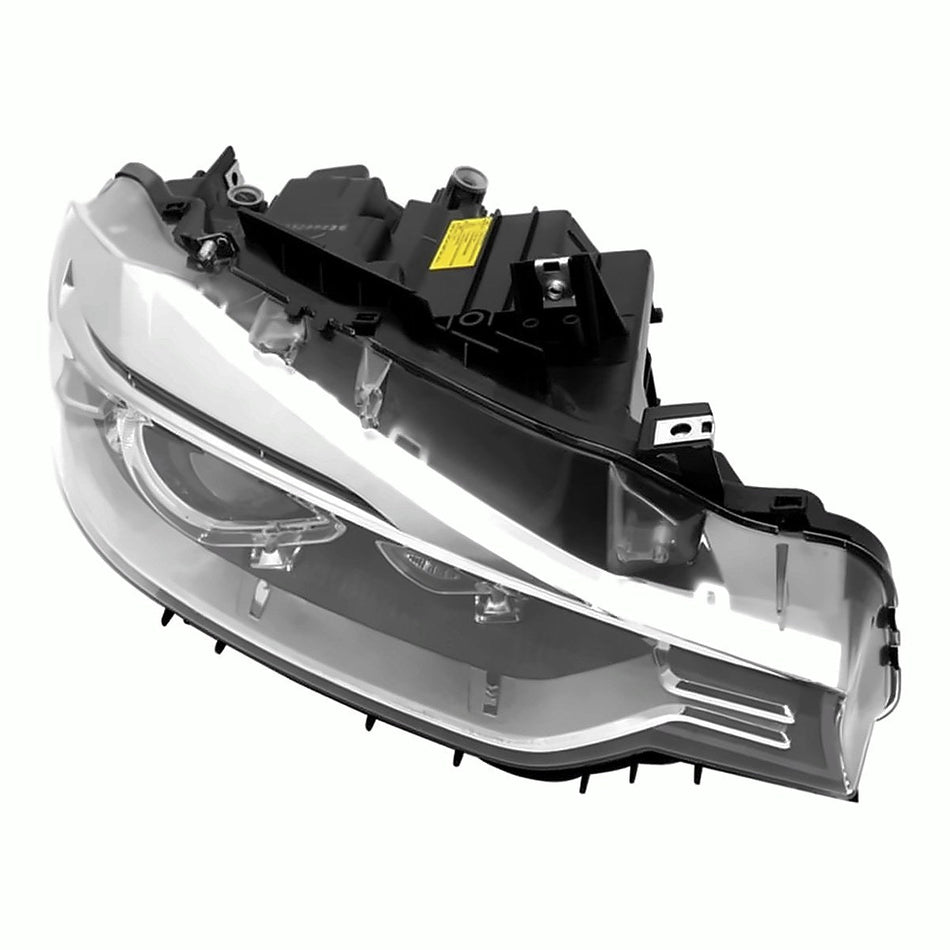 2014-2015 BMW 3 Series Wagon Headlight Passenger Side - side angle, Part BM2503181
