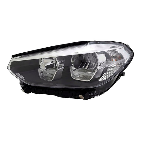 2018-2021 Bmw X3 Headlights Driver Side Without Full Led/Auto Highbeam/Logo – Front View (BM2518180)