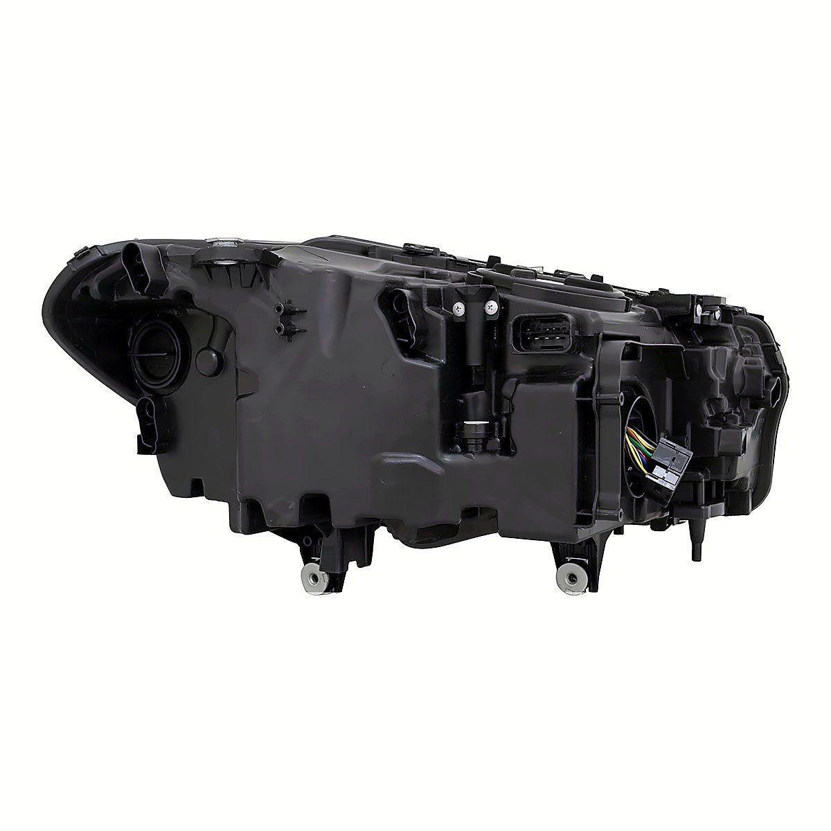 2018-2021 Bmw X3 Headlights Driver Side Without Full Led/Auto Highbeam/Logo – Installed View (BM2518180)