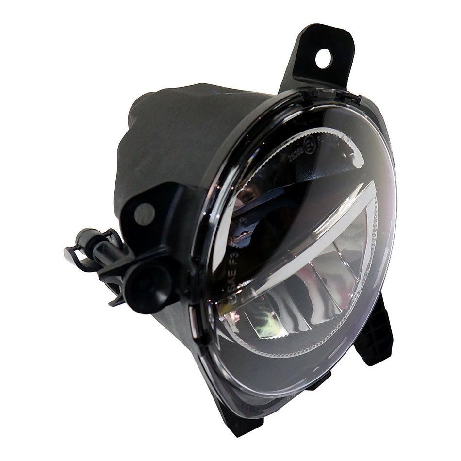 2016-2018 BMW 3 Series Wagon Fog Light Front Driver Side - side angle, Part BM2592153